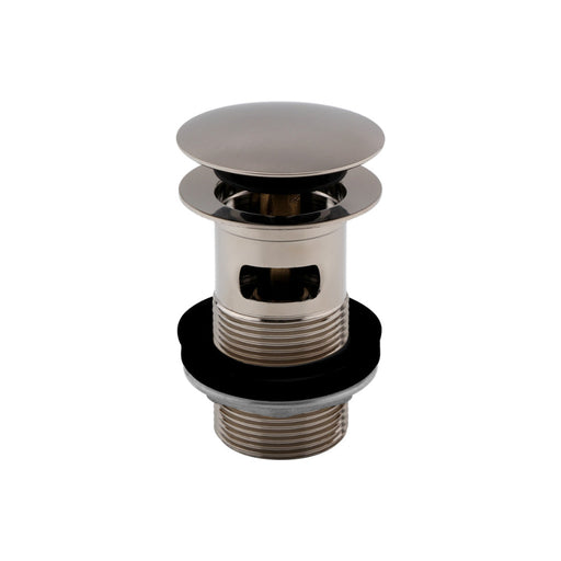 Vema Slotted Push Button Waste - Stainless Steel - Unbeatable Bathrooms
