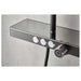 Vema Thermostatic Shower Column w/Fixed Head Riser Shelf & Foot Wash - Unbeatable Bathrooms