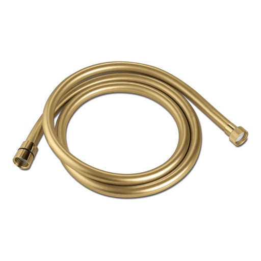 Vema Tiber 1.5m Flexible Hose - Brushed Brass - Unbeatable Bathrooms