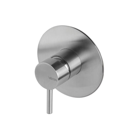 Vema Tiber Single Outlet Shower Mixer - St/Steel - Unbeatable Bathrooms
