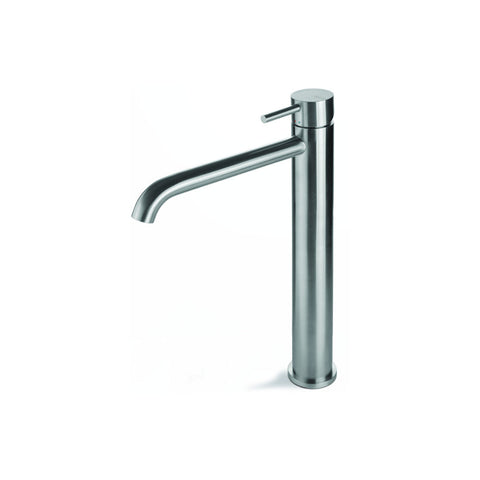 Vema Tiber Tall Basin Mixer - St/Steel - Unbeatable Bathrooms