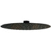 Vema Timea Black 250mm Round Showerhead - Unbeatable Bathrooms