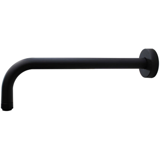 Vema Timea Black 300mm Shower Arm - Unbeatable Bathrooms