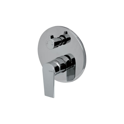 Vema Timea Chrome Two Outlet Shower Mixer w/Diverter - Unbeatable Bathrooms