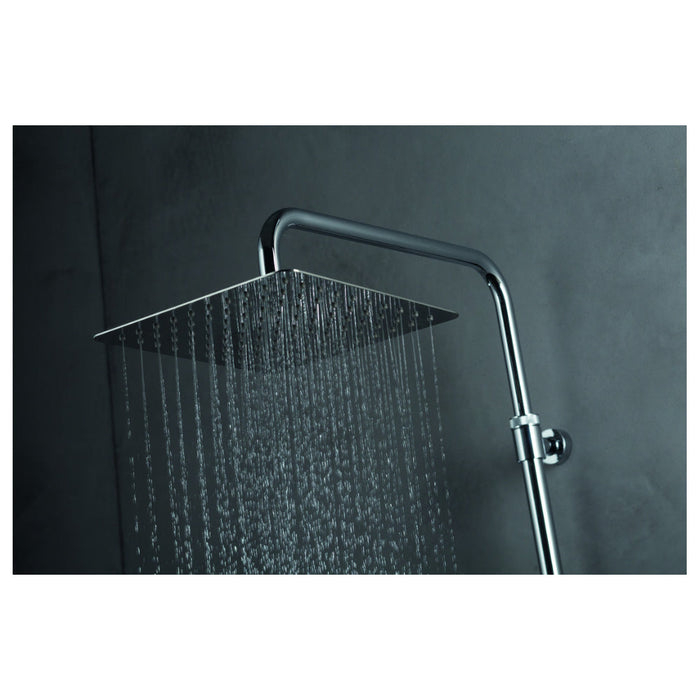 Vema Timea Chrome Two Outlet Shower Mixer w/Diverter - Unbeatable Bathrooms