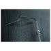 Vema Timea Chrome Two Outlet Shower Mixer w/Diverter - Unbeatable Bathrooms