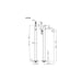 Vema Timea Floor Standing Bath/Shower Mixer - Unbeatable Bathrooms