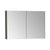 VitrA Mirrored Cabinet - Brushed Chrome - Unbeatable Bathrooms