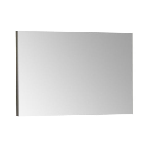 VitrA Rectangular Mirror - Brushed Chrome - Unbeatable Bathrooms