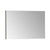 VitrA Rectangular Mirror - Brushed Chrome - Unbeatable Bathrooms