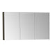 VitrA Mirrored Cabinet - Brushed Chrome - Unbeatable Bathrooms