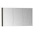 VitrA Mirrored Cabinet - Brushed Chrome - Unbeatable Bathrooms