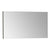 VitrA Rectangular Mirror - Brushed Chrome - Unbeatable Bathrooms