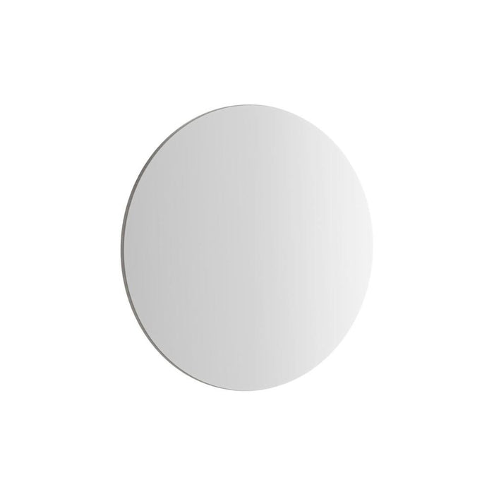 VitrA Round Mirror - Brushed Chrome - Unbeatable Bathrooms