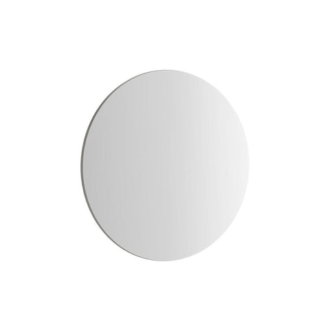 VitrA Round Mirror - Brushed Chrome - Unbeatable Bathrooms