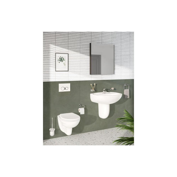 VitrA Rectangular Mirror - Brushed Chrome - Unbeatable Bathrooms