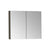 VitrA Mirrored Cabinet - Brushed Chrome - Unbeatable Bathrooms
