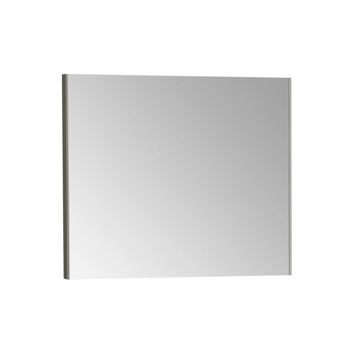 VitrA Rectangular Mirror - Brushed Chrome - Unbeatable Bathrooms