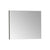 VitrA Rectangular Mirror - Brushed Chrome - Unbeatable Bathrooms