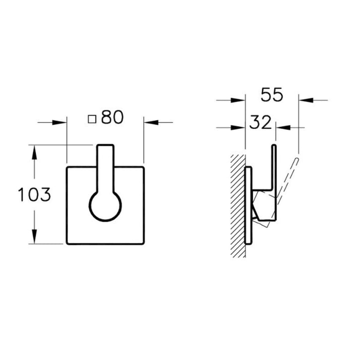 VitrA AquaCare Built-in Stop Mixer Valve - Unbeatable Bathrooms