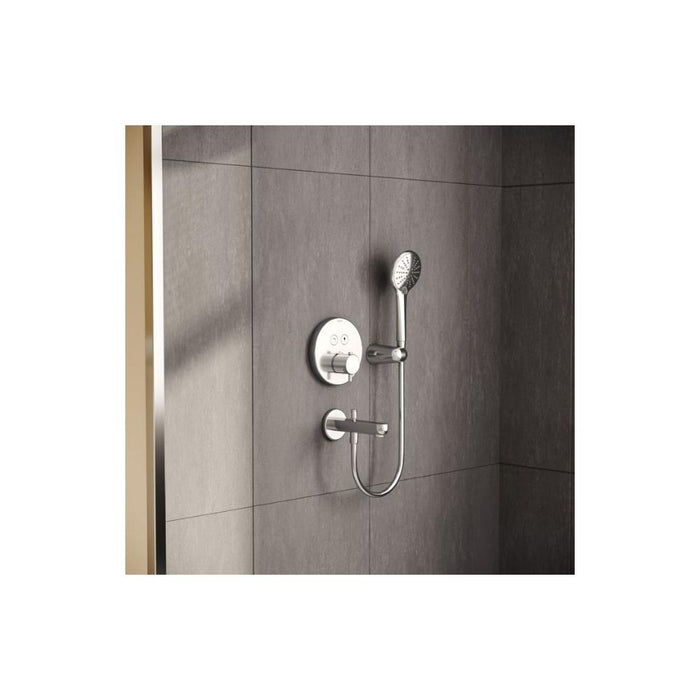 VitrA Aquacontrol Concealed Thermostatic 2-Way Bath Mixer - Unbeatable Bathrooms