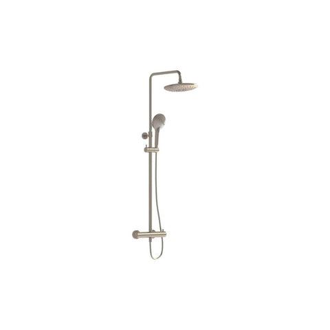 VitrA Aquaheat Bliss 240 Thermostatic Shower Column w/2-Function Overhead - Unbeatable Bathrooms
