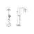 VitrA Aquaheat Bliss 250 Thermostatic Shower Column - Chrome - Unbeatable Bathrooms