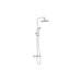 VitrA Aquaheat Bliss 250 Thermostatic Shower Column - Chrome - Unbeatable Bathrooms