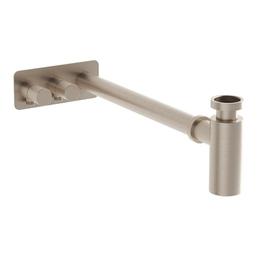 VitrA Bottle Trap for Basins w/Isolation Taps (Asymmetric) - Unbeatable Bathrooms