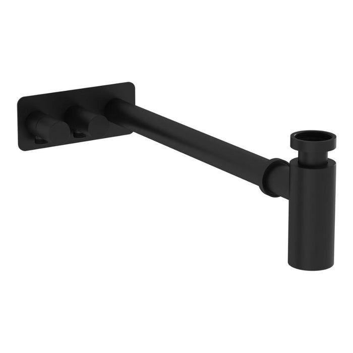 VitrA Bottle Trap for Basins w/Isolation Taps (Asymmetric) - Unbeatable Bathrooms