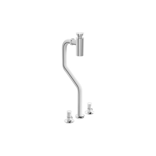 VitrA Bottle Trap for Plural Monoblock Basins - Chrome - Unbeatable Bathrooms