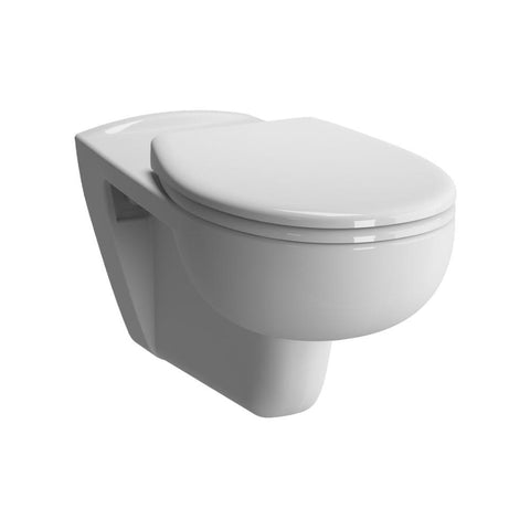 VitrA Conforma Accessible Wall Hung Pan Only - White - Unbeatable Bathrooms
