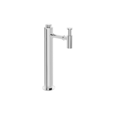 VitrA Floor Standing Bottle Trap - Chrome - Unbeatable Bathrooms