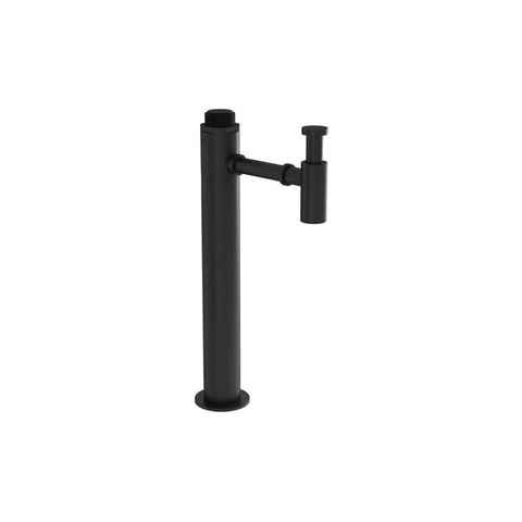 VitrA Floor Standing Bottle Trap (Long) - Matt Black - Unbeatable Bathrooms