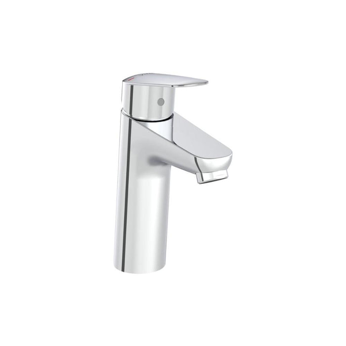 VitrA Flow Round Large Basin Mixer - Chrome - Unbeatable Bathrooms