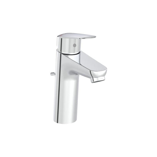 VitrA Flow Round Large Basin Mixer w/Waste Lever - Chrome - Unbeatable Bathrooms