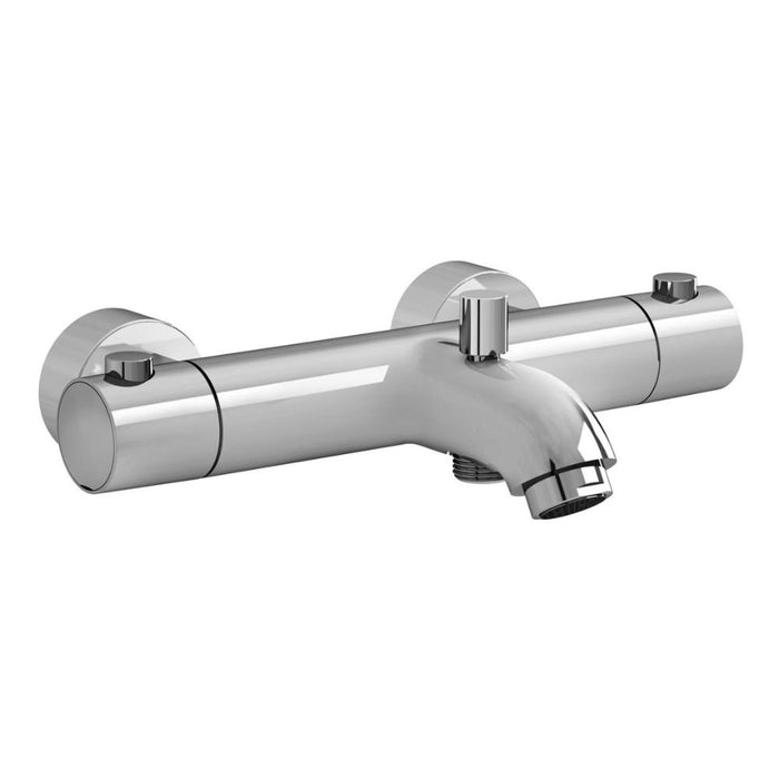 VitrA Flow Round Monohole Bath Filler - Chrome - Unbeatable Bathrooms
