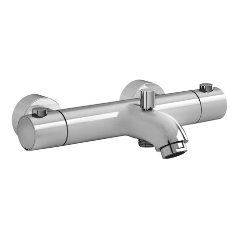 VitrA Flow Round Monohole Bath Filler - Chrome - Unbeatable Bathrooms