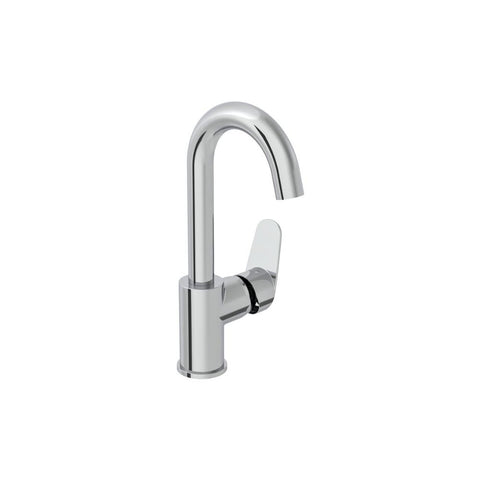 VitrA Flow Round Swivel Basin Mixer - Chrome - Unbeatable Bathrooms