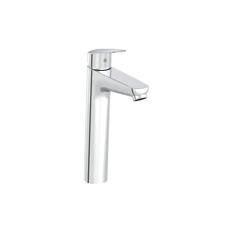 VitrA Flow Round Tall Basin Mixer - Chrome - Unbeatable Bathrooms