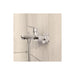 VitrA Flow Round Wall Mounted Bath/Shower Mixer - Chrome - Unbeatable Bathrooms