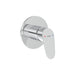 VitrA Flow Round Wall Mounted Shower Valve - Chrome - Unbeatable Bathrooms