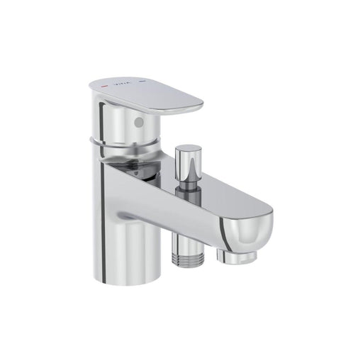VitrA Flow Soft Monohole Bath/Shower Mixer - Unbeatable Bathrooms