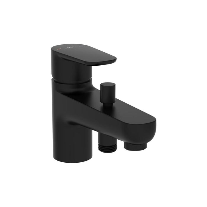 VitrA Flow Soft Monohole Bath/Shower Mixer - Unbeatable Bathrooms