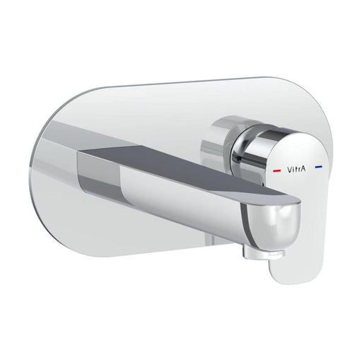 VitrA Flow Soft Wall Mounted Basin Mixer - Unbeatable Bathrooms