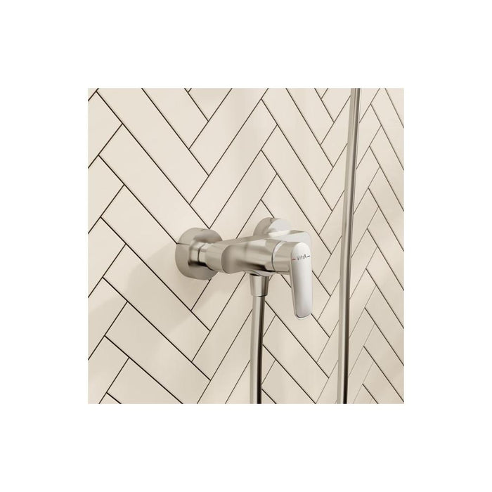 VitrA Flow Soft Wall Mounted Shower Mixer - Unbeatable Bathrooms