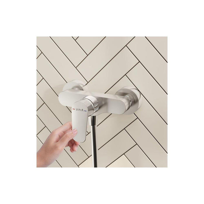 VitrA Flow Soft Wall Mounted Shower Mixer - Unbeatable Bathrooms
