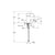 VitrA Flow Square Monohole Bath Filler - Unbeatable Bathrooms