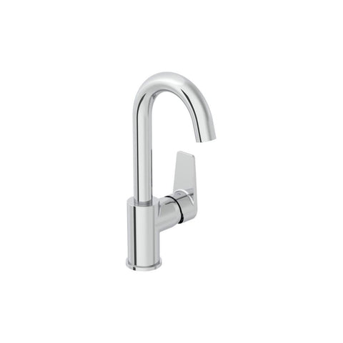 VitrA Flow Square Swivel Basin Mixer - Unbeatable Bathrooms