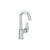 VitrA Flow Square Swivel Basin Mixer - Unbeatable Bathrooms